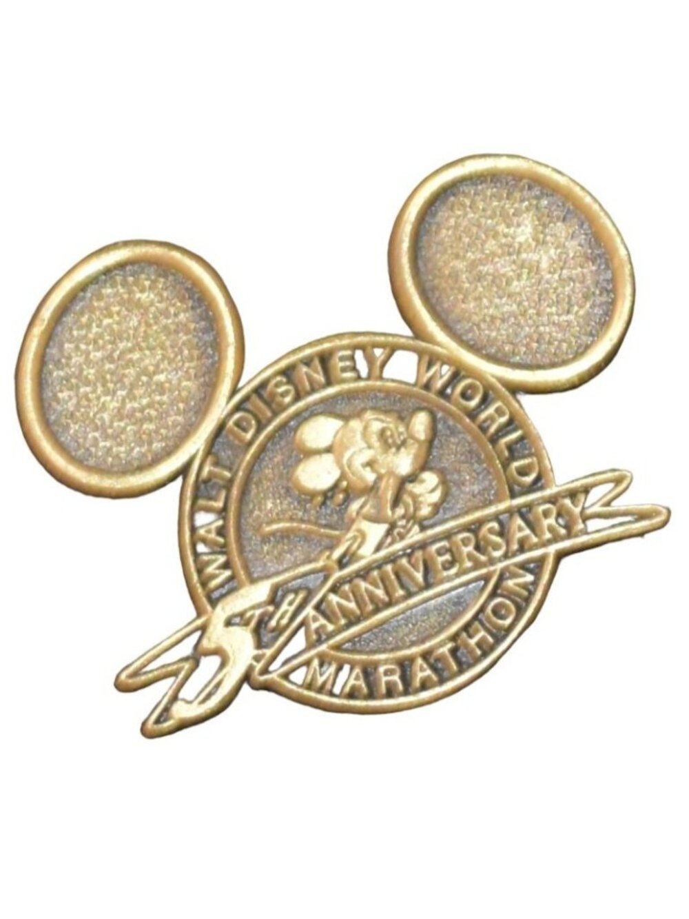 Walt Disney World 5th Anniversary Marathon Mickey Pin Collectible